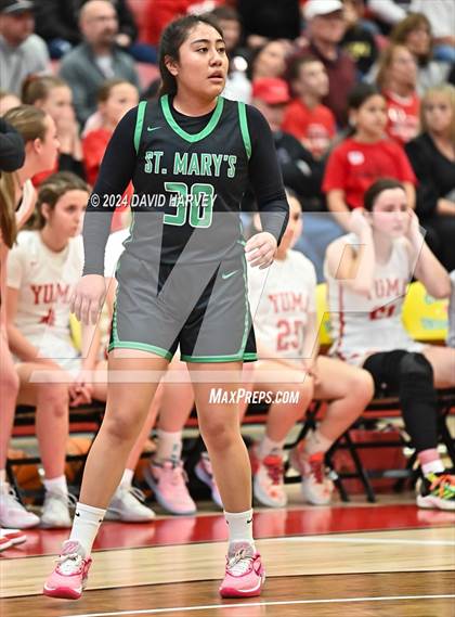 Thumbnail 3 in  St. Mary's vs Yuma (CHSAA 3A Final Four) photogallery.