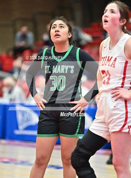 Thumbnail 2 in  St. Mary's vs Yuma (CHSAA 3A Final Four) photogallery.