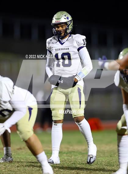 Thumbnail 1 in Birmingham vs. Venice (CIF LACS Open Division Playoff) photogallery.