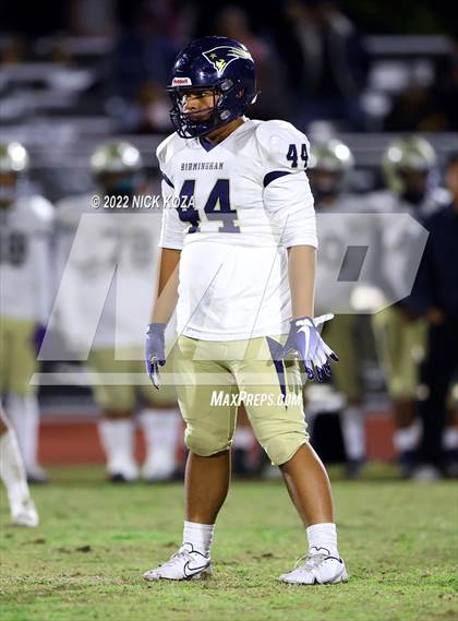 Thumbnail 2 in Birmingham vs. Venice (CIF LACS Open Division Playoff) photogallery.