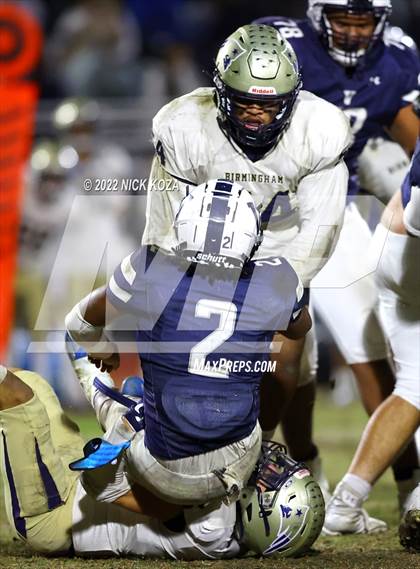 Thumbnail 2 in Birmingham vs. Venice (CIF LACS Open Division Playoff) photogallery.