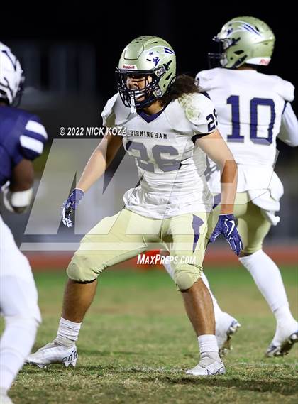 Thumbnail 1 in Birmingham vs. Venice (CIF LACS Open Division Playoff) photogallery.
