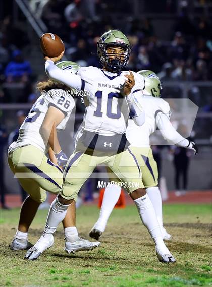 Thumbnail 3 in Birmingham vs. Venice (CIF LACS Open Division Playoff) photogallery.