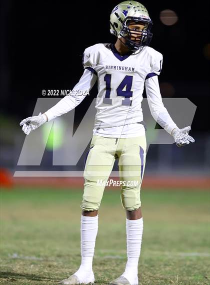 Thumbnail 1 in Birmingham vs. Venice (CIF LACS Open Division Playoff) photogallery.