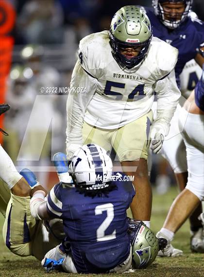 Thumbnail 3 in Birmingham vs. Venice (CIF LACS Open Division Playoff) photogallery.