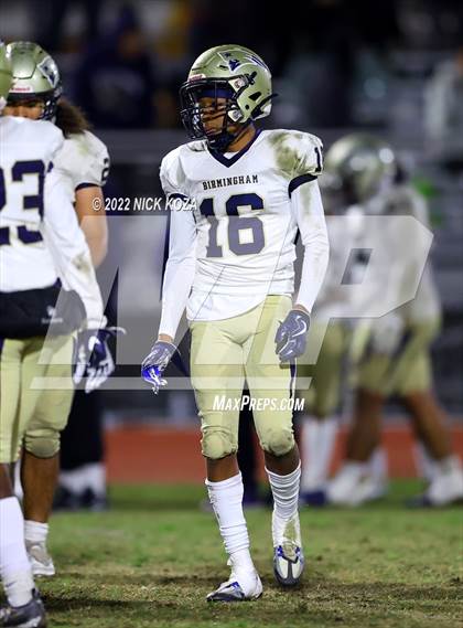 Thumbnail 1 in Birmingham vs. Venice (CIF LACS Open Division Playoff) photogallery.