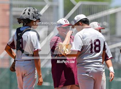 Thumbnail 1 in Houston Heights vs Cypress Woods (UIL R3 Bi-District Playoffs)  photogallery.