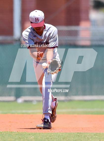 Thumbnail 3 in Houston Heights vs Cypress Woods (UIL R3 Bi-District Playoffs)  photogallery.