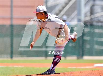 Thumbnail 1 in Houston Heights vs Cypress Woods (UIL R3 Bi-District Playoffs)  photogallery.