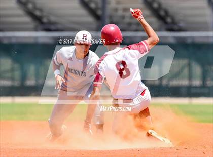Thumbnail 2 in Houston Heights vs Cypress Woods (UIL R3 Bi-District Playoffs)  photogallery.