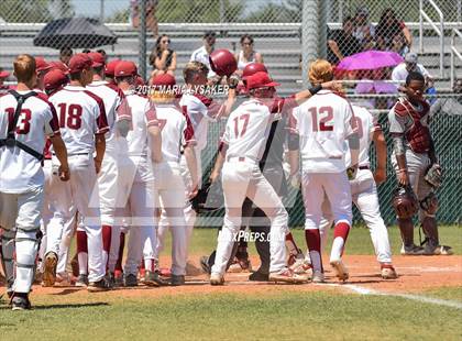 Thumbnail 1 in Houston Heights vs Cypress Woods (UIL R3 Bi-District Playoffs)  photogallery.