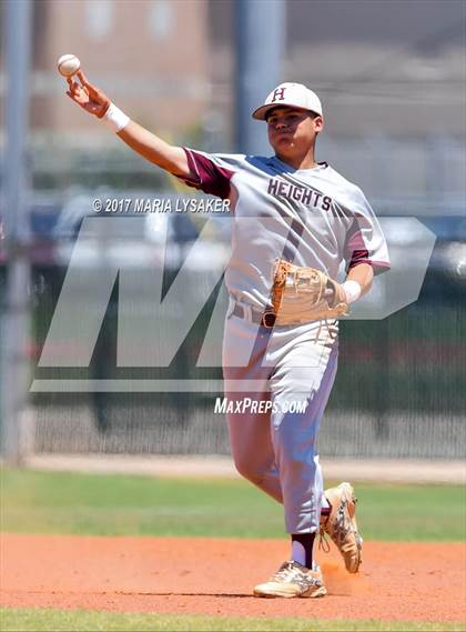 Thumbnail 3 in Houston Heights vs Cypress Woods (UIL R3 Bi-District Playoffs)  photogallery.