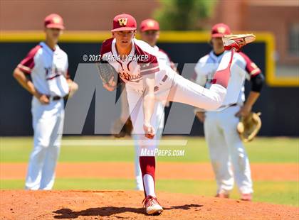 Thumbnail 1 in Houston Heights vs Cypress Woods (UIL R3 Bi-District Playoffs)  photogallery.