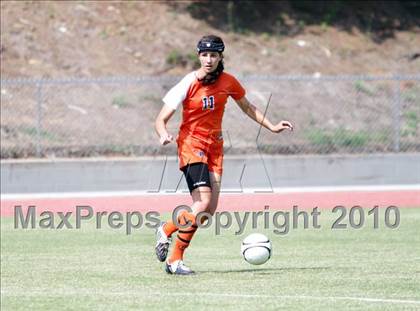 Thumbnail 2 in Cardinal Gibbons vs Marvin Ridge (NCHSAA 3A Final) photogallery.