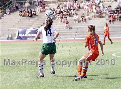 Thumbnail 2 in Cardinal Gibbons vs Marvin Ridge (NCHSAA 3A Final) photogallery.