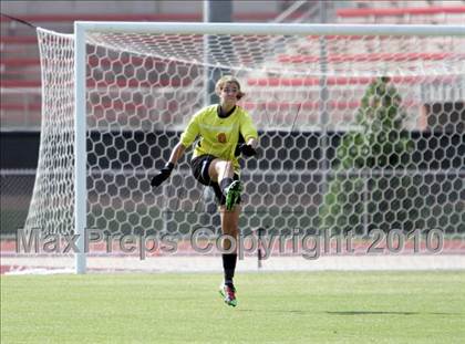 Thumbnail 2 in Cardinal Gibbons vs Marvin Ridge (NCHSAA 3A Final) photogallery.