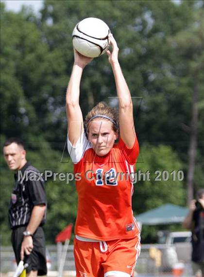 Thumbnail 2 in Cardinal Gibbons vs Marvin Ridge (NCHSAA 3A Final) photogallery.
