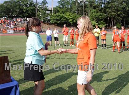 Thumbnail 1 in Cardinal Gibbons vs Marvin Ridge (NCHSAA 3A Final) photogallery.