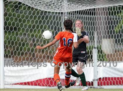Thumbnail 2 in Cardinal Gibbons vs Marvin Ridge (NCHSAA 3A Final) photogallery.