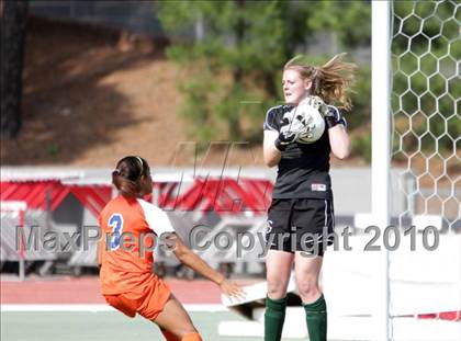 Thumbnail 2 in Cardinal Gibbons vs Marvin Ridge (NCHSAA 3A Final) photogallery.