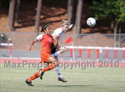 Thumbnail 2 in Cardinal Gibbons vs Marvin Ridge (NCHSAA 3A Final) photogallery.