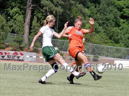 Thumbnail 1 in Cardinal Gibbons vs Marvin Ridge (NCHSAA 3A Final) photogallery.