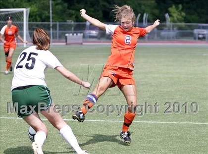 Thumbnail 2 in Cardinal Gibbons vs Marvin Ridge (NCHSAA 3A Final) photogallery.