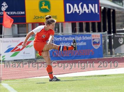 Thumbnail 2 in Cardinal Gibbons vs Marvin Ridge (NCHSAA 3A Final) photogallery.