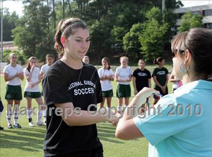 Thumbnail 1 in Cardinal Gibbons vs Marvin Ridge (NCHSAA 3A Final) photogallery.