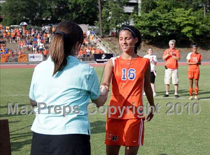 Thumbnail 1 in Cardinal Gibbons vs Marvin Ridge (NCHSAA 3A Final) photogallery.