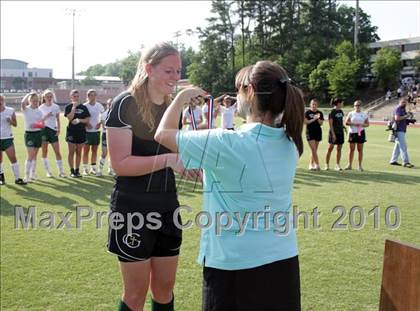 Thumbnail 3 in Cardinal Gibbons vs Marvin Ridge (NCHSAA 3A Final) photogallery.
