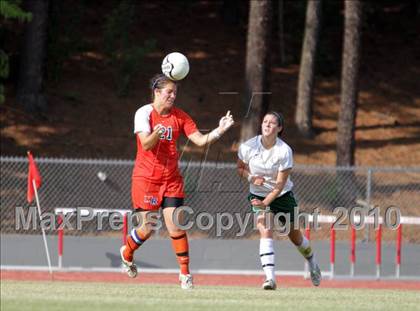 Thumbnail 1 in Cardinal Gibbons vs Marvin Ridge (NCHSAA 3A Final) photogallery.