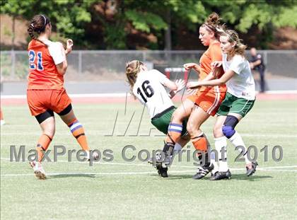 Thumbnail 2 in Cardinal Gibbons vs Marvin Ridge (NCHSAA 3A Final) photogallery.