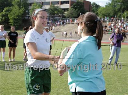 Thumbnail 1 in Cardinal Gibbons vs Marvin Ridge (NCHSAA 3A Final) photogallery.