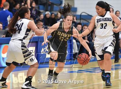 Thumbnail 1 in Hunter vs. Davis (UHSAA First Round) photogallery.