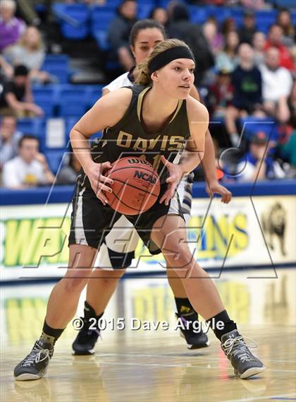 Thumbnail 2 in Hunter vs. Davis (UHSAA First Round) photogallery.