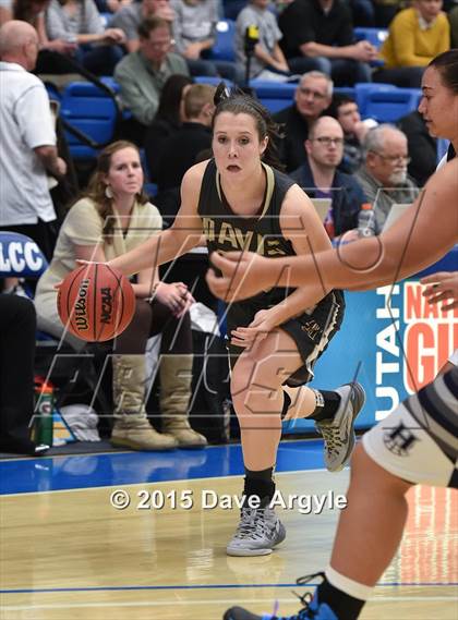 Thumbnail 3 in Hunter vs. Davis (UHSAA First Round) photogallery.