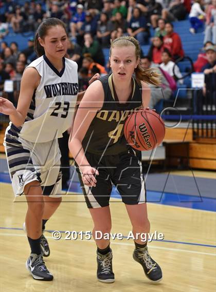 Thumbnail 2 in Hunter vs. Davis (UHSAA First Round) photogallery.