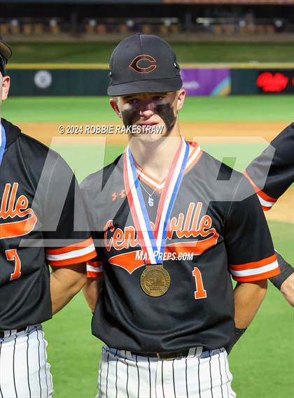 Thumbnail 3 in Collinsville vs. Centerville (UIL 2A Baseball Semifinal Medal Ceremony) photogallery.