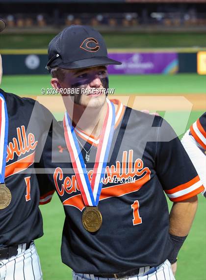 Thumbnail 3 in Collinsville vs. Centerville (UIL 2A Baseball Semifinal Medal Ceremony) photogallery.