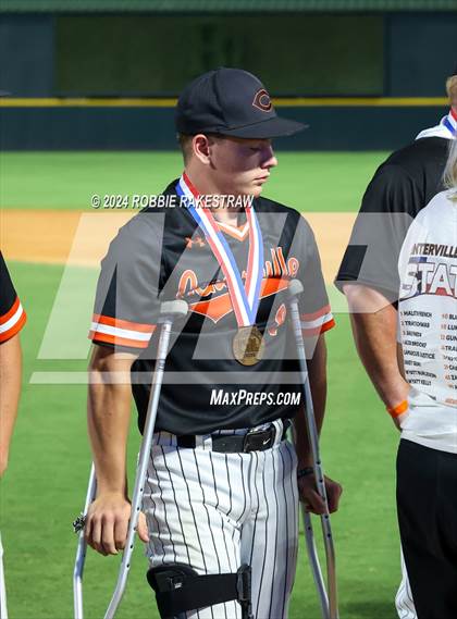 Thumbnail 3 in Collinsville vs. Centerville (UIL 2A Baseball Semifinal Medal Ceremony) photogallery.
