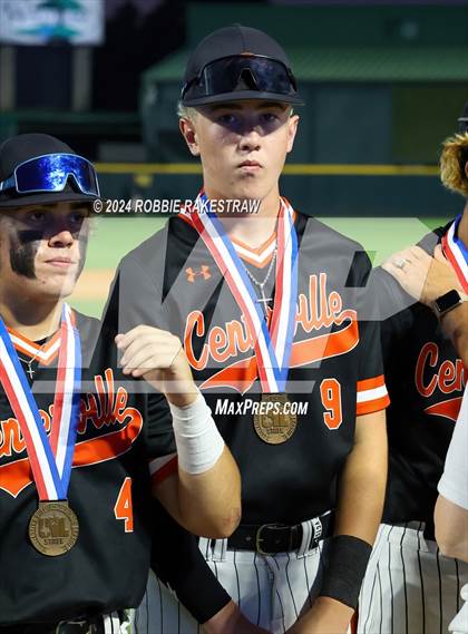 Thumbnail 3 in Collinsville vs. Centerville (UIL 2A Baseball Semifinal Medal Ceremony) photogallery.