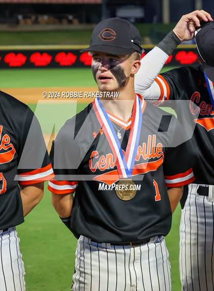 Thumbnail 2 in Collinsville vs. Centerville (UIL 2A Baseball Semifinal Medal Ceremony) photogallery.