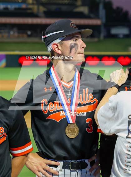 Thumbnail 1 in Collinsville vs. Centerville (UIL 2A Baseball Semifinal Medal Ceremony) photogallery.