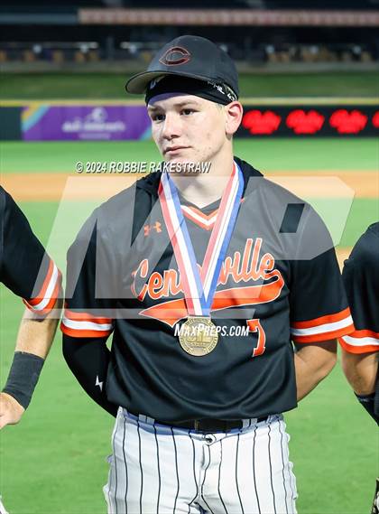 Thumbnail 1 in Collinsville vs. Centerville (UIL 2A Baseball Semifinal Medal Ceremony) photogallery.
