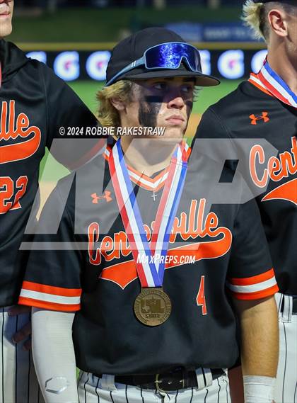Thumbnail 1 in Collinsville vs. Centerville (UIL 2A Baseball Semifinal Medal Ceremony) photogallery.