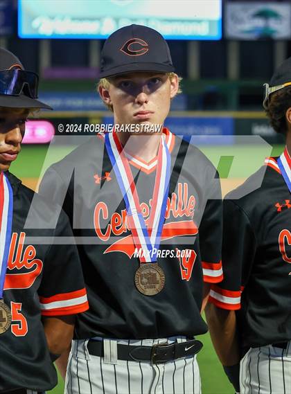 Thumbnail 2 in Collinsville vs. Centerville (UIL 2A Baseball Semifinal Medal Ceremony) photogallery.
