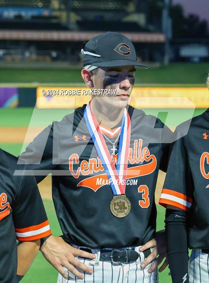 Thumbnail 2 in Collinsville vs. Centerville (UIL 2A Baseball Semifinal Medal Ceremony) photogallery.