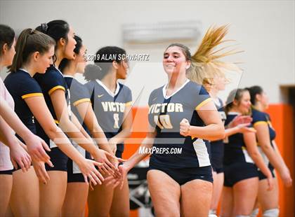 Thumbnail 2 in Victor vs. Our Lady of Mercy (NYSPHSAA Section 5 Class AA Championship) photogallery.