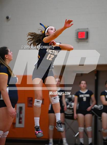 Thumbnail 1 in Victor vs. Our Lady of Mercy (NYSPHSAA Section 5 Class AA Championship) photogallery.